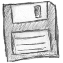 disc, floppy, guardar, save icon