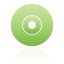 disc, green icon