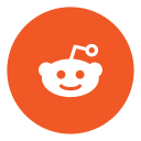 reddit, social svg vector icon