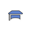 facebook, fb, graduate cap, school svg vector icon