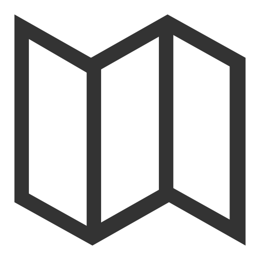 Map svg vector icon