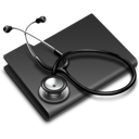 folder, stethoscope icon