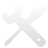 wrench,plus icon