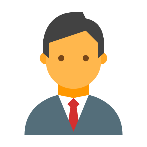 Businessman svg vector icon
