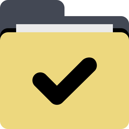 Folder Checkmark svg vector icon