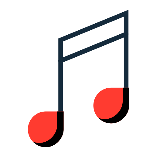 Music svg vector icon