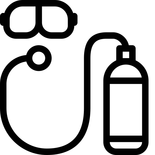 Scuba Tank svg vector icon