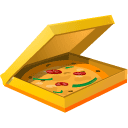 box, pizza, y icon