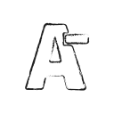 font, minus, negative, reduce, size, text svg vector icon