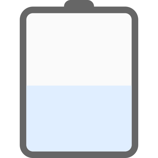 Battery svg vector icon