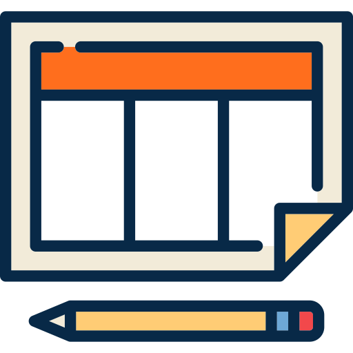 Schedule svg vector icon