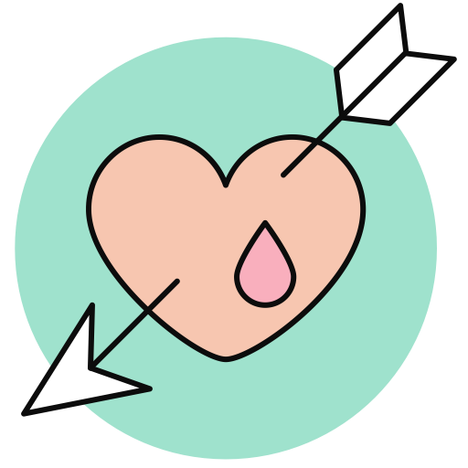 Heart svg vector icon