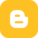 blogger, media, social svg vector icon
