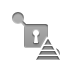 secure,connection,pyramid icon