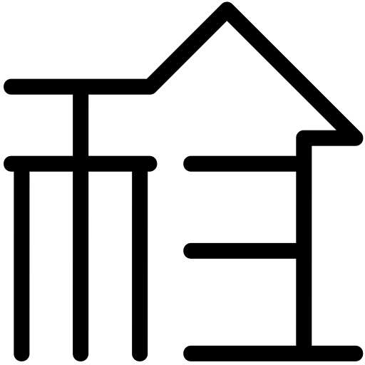 Virtual Lease Contract svg vector icon