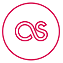 circles, lasf.fm, lastfm, line, music, neon, social svg vector icon