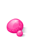 pink,drop icon