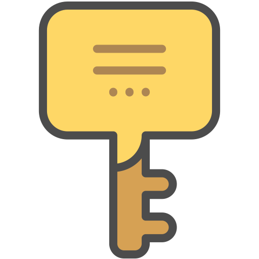Keyword svg vector icon