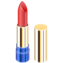 lipstick, red icon