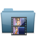 folder,movie,film,video icon