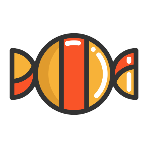 Candy svg vector icon