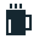 coffe, coffee, cup, drink, mug, office, tea svg vector icon
