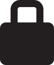 lock svg vector icon