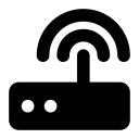 wireless svg vector icon
