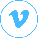 vimeo svg vector icon