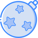 bauble, christmas, xmas svg vector icon