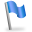 blue, flag icon