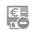 atm,euro,delete icon