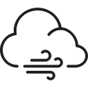 blast, cloud, weather, wind svg vector icon