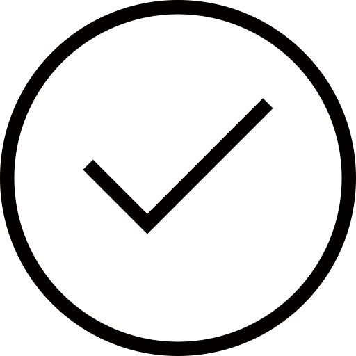Confirm svg vector icon
