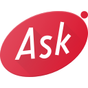 ask, brand, brands, logo, logos svg vector icon