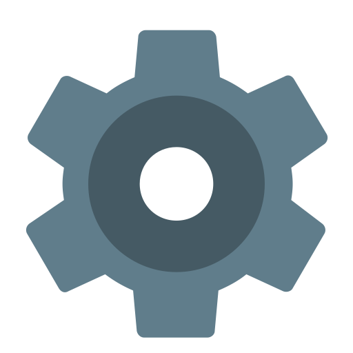 Settings svg vector icon
