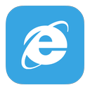 8, explorer, internet, metroui icon
