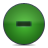 button, green, minus icon