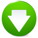 download,descending,fall,decrease,down,descend icon