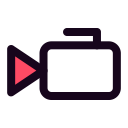 camera, gadget, media, video svg vector icon