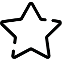 award, favorite, rating, star svg vector icon