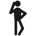 behaviour, communication, hair, human, style, swag svg vector icon