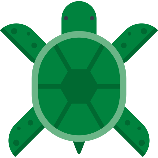 Turtle svg vector icon