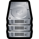 database, disk, drive, hard, stack, storage icon