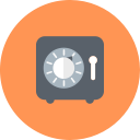 bank, box, cash, deposit, money, safe svg vector icon