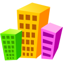 hotel,building,architecture icon