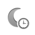 moon,clock icon