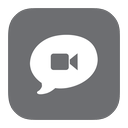 ichat, mac, metroui icon