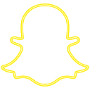 bell, logo, snapchat, social svg vector icon