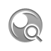 sphere,zoom icon